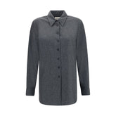 Gray Wool Shirt